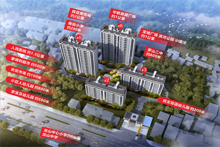 帝景郦城精装3室2厅2卫88万132m2